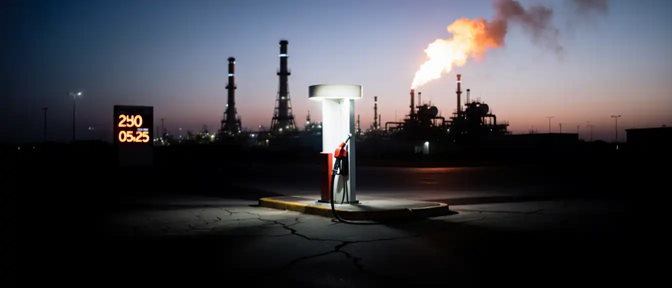 Топливный кризис в цифрах: производство нефтепродуктов в России резко пошло на спад