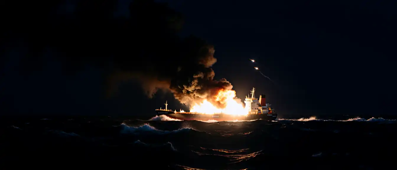 Огонь из Красного моря: хуситы атаковали саудовский нефтеналивной флот