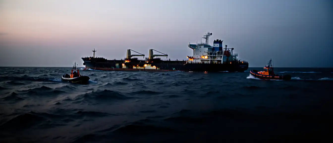 Роковая ошибка разведки: американские ракеты атаковали газовоз, унесши жизни двух моряков