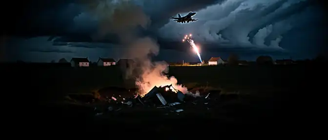Ночной инцидент в Люблинском воеводстве: польские власти связывают падение ракеты с российским ударом
