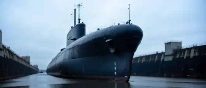 Под взором адмирала: новый атомный исполин «Ульяновск» покинул доки «Севмаша»