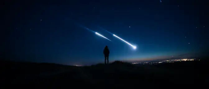 Охота за падающими звездами: когда и как поймать пик метеорного потока Персеиды
